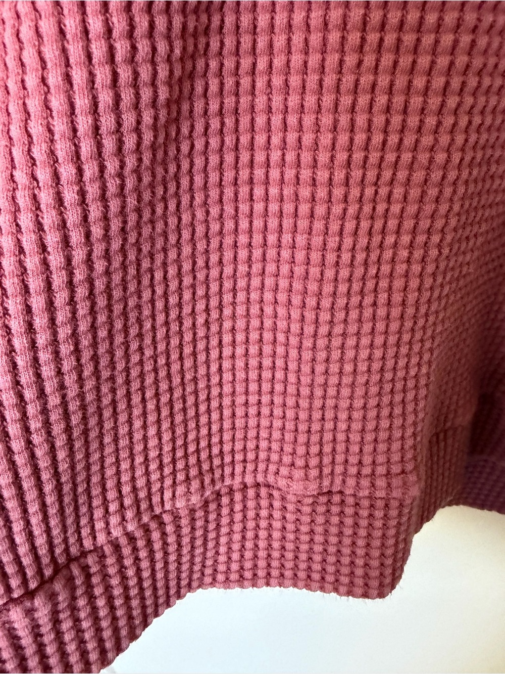 The North Face Women’s Waffle-Knit Mock Neck Sweater - Dusty Rose - Picture 4 of 10